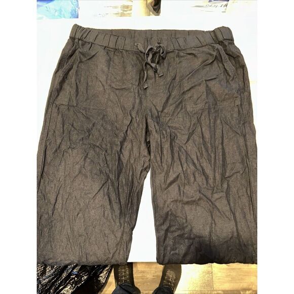 Caslon Black Wide Leg Elastic Waist Drawstring Pants. Size XL. NWOT. 16 - Picture 1 of 10